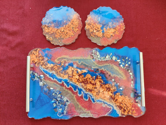 Blue Oceans Tray